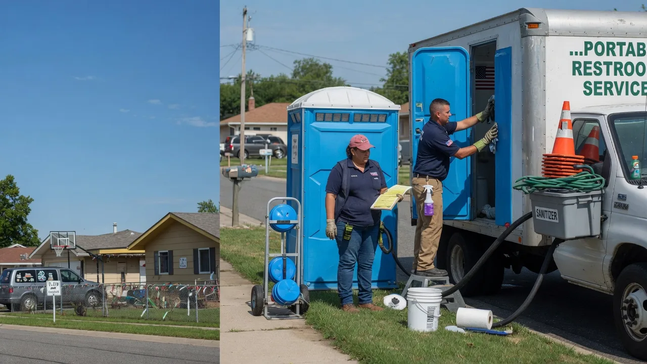 Portable Toilet Rental in Wellston, OH near me